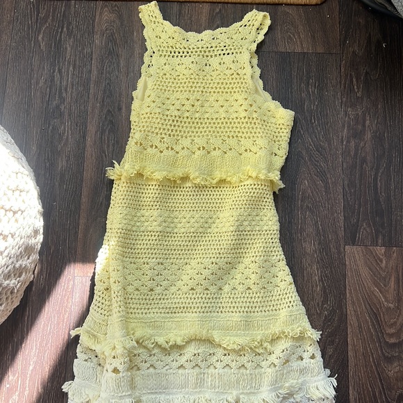 MAJE CROCHET-KNIT MAXI DRESS - Picture 5 of 7